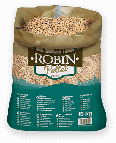worek pelletu opałowego Robin do kupienia w Wiązowie lub sklepie internetowym